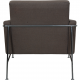 Arne Jacobsen 3301 Loungechair in grey fabric