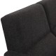 Arne Jacobsen 3.seater 3303 sofa in grey Hallingdal fabric