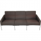 Arne Jacobsen 3303 3.seater sofa in grey fabric