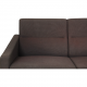 Arne Jacobsen 3303 3.seater sofa in grey fabric