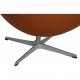 Arne Jacobsen Egg chair in cognac leather