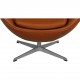 Arne Jacobsen Egg chair in cognac leather