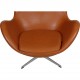 Arne Jacobsen Egg chair in cognac leather