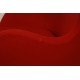 Arne Jacobsen Egg chair in red fabric