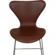 Arne Jacobsen barstool reupholstered in mokka classic leather