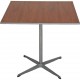 Arne Jacobsen Cafe table of walnut 80x80