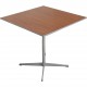 Arne Jacobsen Cafe table of walnut 80x80