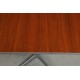 Arne Jacobsen Cafe table of walnut 80x80