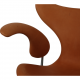 Arne Jacobsen 3208 lilly chair in cognac aniline leather