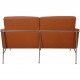 Arne Jacobsen 3303 2.seater sofa in cognac leather