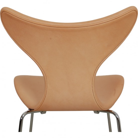 Arne Jacobsen Lily chair Natural leather