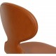 Arne Jacobsen Ant chair reupholstered in cognac classic leather 