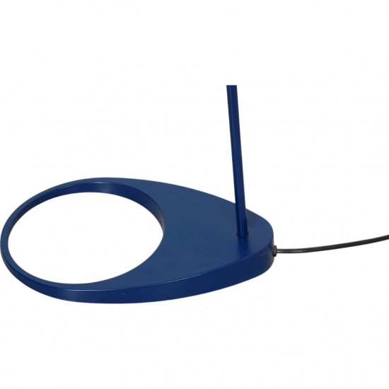 Arne Jacobsen blue floor lamp 