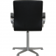 Arne Jacobsen Oxford chair in black leather