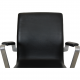 Arne Jacobsen Oxford chair in black leather