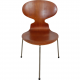 Set of four Arne Jacobsen Ant chairs in teak