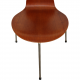 Set of four Arne Jacobsen Ant chairs in teak