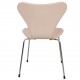 Set of 6 Arne Jacobsen Seven chairs in natural leather