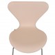 Set of 6 Arne Jacobsen Seven chairs in natural leather