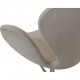 Arne Jacobsen vintage swan chair in hallingdal fabric