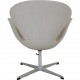 Arne Jacobsen vintage swan chair in hallingdal fabric