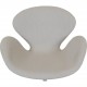 Arne Jacobsen vintage swan chair in hallingdal fabric