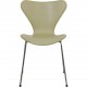 Arne Jacobsen Seven chair reupholstered in green Paloma leather