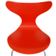 Set orange Arne Jacobsen Lilly chairs (6)