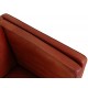 Børge Mogensen 2.seater 2332 sofa in indian red aniline leather