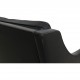 Børge Mogensen 2207 lounge chair in black leather