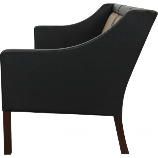 Børge Mogensen 3.seater 2209 sofa in black leather