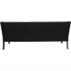 Børge Mogensen 3.seater 2209 sofa in black leather