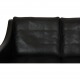 Børge Mogensen 3.seater 2209 sofa in black leather