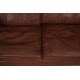 Børge Mogensen 2.seater sofa model 2212 in brown leather