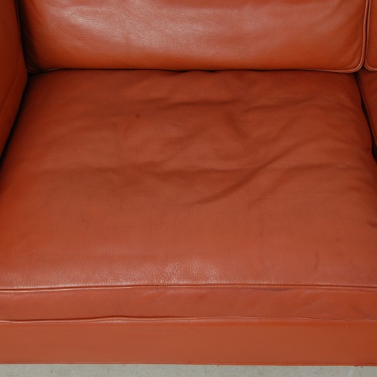 Børge Mogensen 3.seater 2213 sofa in patinated cognac leather