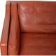 Børge Mogensen 3.seater 2213 sofa in patinated cognac leather