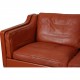 Børge Mogensen 3.seater 2213 sofa in patinated cognac leather