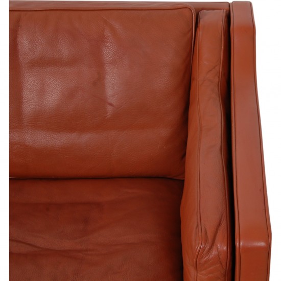 Børge Mogensen 3.seater 2213 sofa in patinated cognac leather