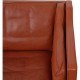 Børge Mogensen 3.seater 2213 sofa in patinated cognac leather