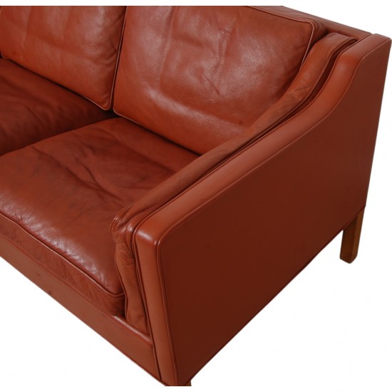 Børge Mogensen 3.seater 2213 sofa in patinated cognac leather