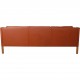 Børge Mogensen 3.seater 2213 sofa in patinated cognac leather