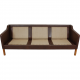 Børge Mogensen 3.seater 2213 sofa in brown leather