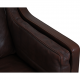 Børge Mogensen 3.seater 2213 sofa in brown leather