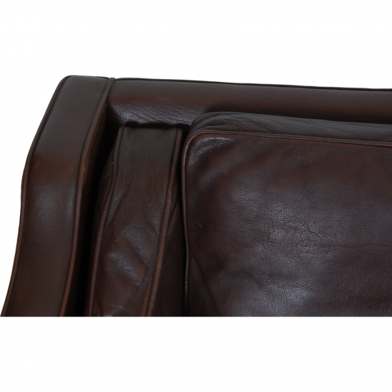 Børge Mogensen 3.seater 2213 sofa in brown leather