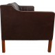 Børge Mogensen 3.seater 2213 sofa in brown leather