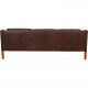 Børge Mogensen 3.seater 2213 sofa in brown leather