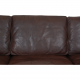 Børge Mogensen 3.seater 2213 sofa in brown leather