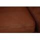 Børge Mogensen 2213 sofa in brown leather