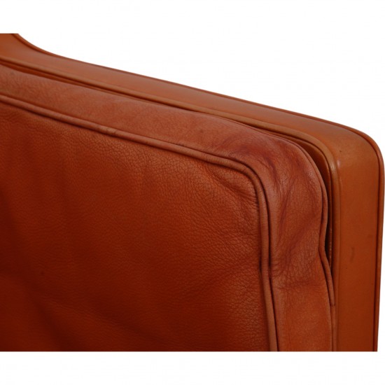 Børge Mogensen 2213 3.seater sofa in cognac leather