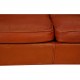 Børge Mogensen 2213 3.seater sofa in cognac leather